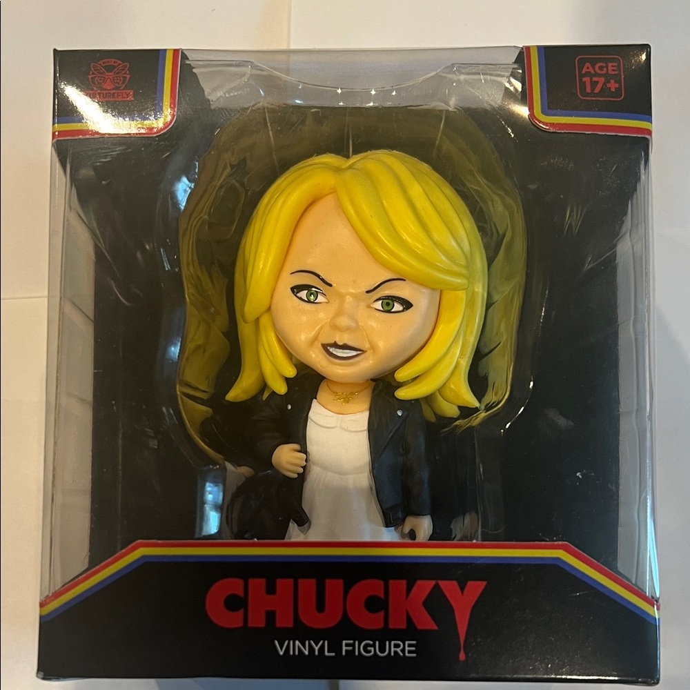Bride Of Chucky Tiffany Vinyl Figure with Yellow Hair
